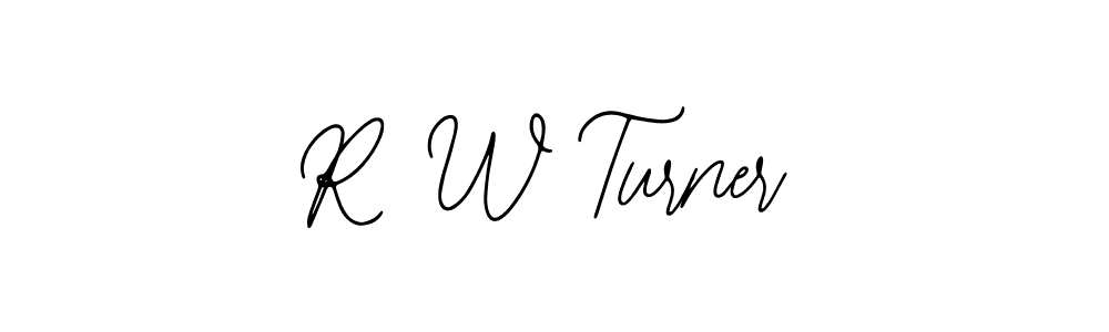 Use a signature maker to create a handwritten signature online. With this signature software, you can design (Bearetta-2O07w) your own signature for name R W Turner. R W Turner signature style 12 images and pictures png