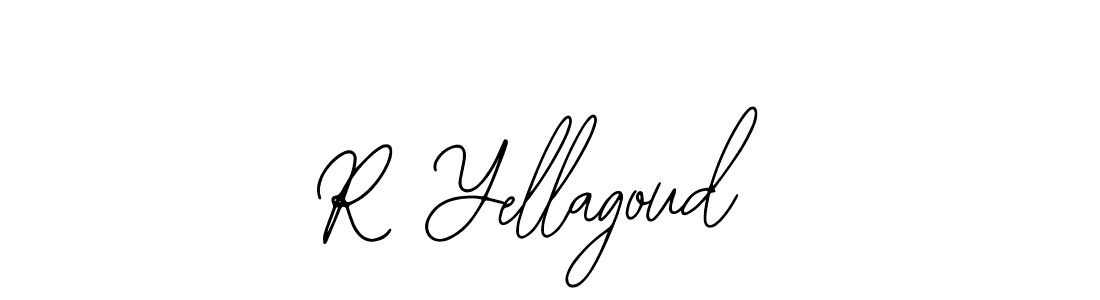 Make a beautiful signature design for name R Yellagoud. With this signature (Bearetta-2O07w) style, you can create a handwritten signature for free. R Yellagoud signature style 12 images and pictures png