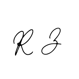 Use a signature maker to create a handwritten signature online. With this signature software, you can design (Bearetta-2O07w) your own signature for name R Z. R Z signature style 12 images and pictures png