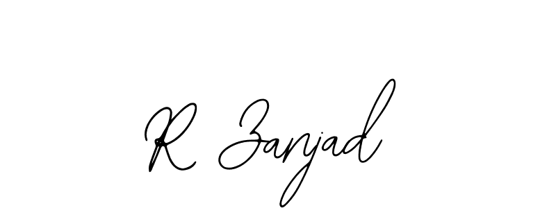 Bearetta-2O07w is a professional signature style that is perfect for those who want to add a touch of class to their signature. It is also a great choice for those who want to make their signature more unique. Get R Zanjad name to fancy signature for free. R Zanjad signature style 12 images and pictures png