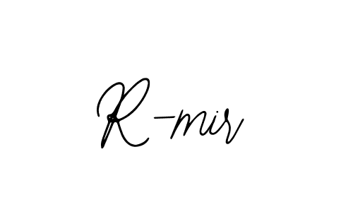 if you are searching for the best signature style for your name R-mir. so please give up your signature search. here we have designed multiple signature styles  using Bearetta-2O07w. R-mir signature style 12 images and pictures png