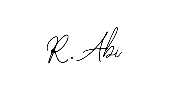 Make a beautiful signature design for name R. Abi. With this signature (Bearetta-2O07w) style, you can create a handwritten signature for free. R. Abi signature style 12 images and pictures png