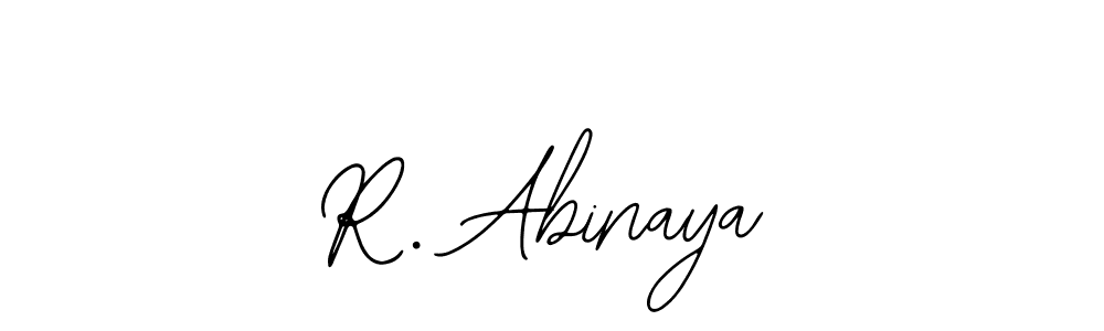 How to Draw R. Abinaya signature style? Bearetta-2O07w is a latest design signature styles for name R. Abinaya. R. Abinaya signature style 12 images and pictures png