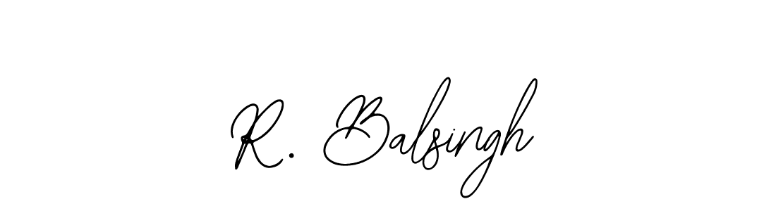 Also You can easily find your signature by using the search form. We will create R. Balsingh name handwritten signature images for you free of cost using Bearetta-2O07w sign style. R. Balsingh signature style 12 images and pictures png