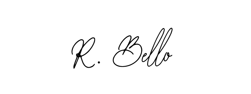 You can use this online signature creator to create a handwritten signature for the name R. Bello. This is the best online autograph maker. R. Bello signature style 12 images and pictures png