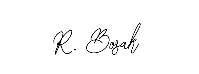 You should practise on your own different ways (Bearetta-2O07w) to write your name (R. Bosak) in signature. don't let someone else do it for you. R. Bosak signature style 12 images and pictures png