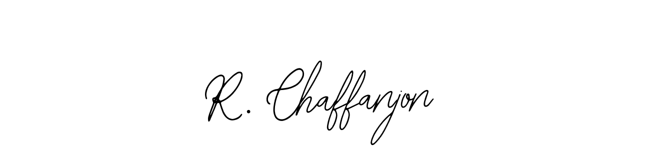 How to make R. Chaffanjon name signature. Use Bearetta-2O07w style for creating short signs online. This is the latest handwritten sign. R. Chaffanjon signature style 12 images and pictures png