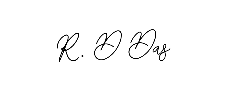 Also we have R. D Das name is the best signature style. Create professional handwritten signature collection using Bearetta-2O07w autograph style. R. D Das signature style 12 images and pictures png