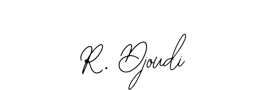 How to make R. Djoudi signature? Bearetta-2O07w is a professional autograph style. Create handwritten signature for R. Djoudi name. R. Djoudi signature style 12 images and pictures png