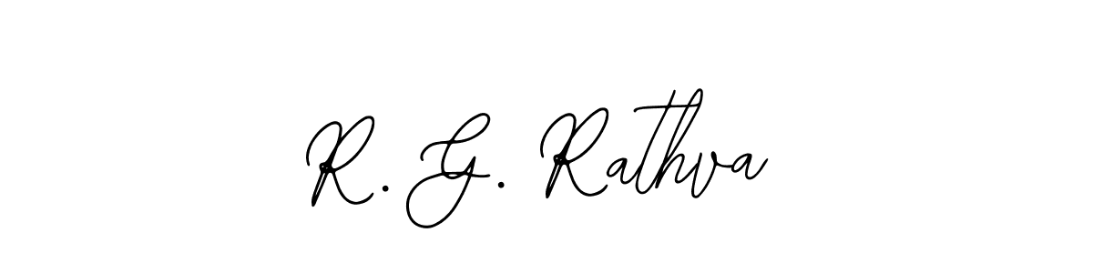 Check out images of Autograph of R. G. Rathva name. Actor R. G. Rathva Signature Style. Bearetta-2O07w is a professional sign style online. R. G. Rathva signature style 12 images and pictures png