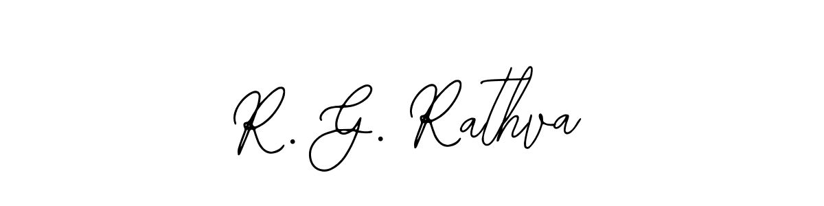 You should practise on your own different ways (Bearetta-2O07w) to write your name (R. G. Rathva) in signature. don't let someone else do it for you. R. G. Rathva signature style 12 images and pictures png