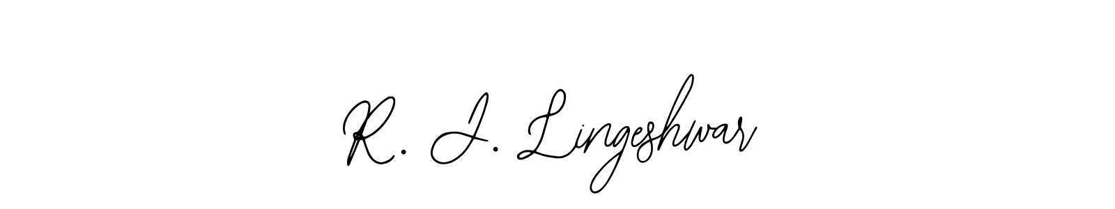 R. J. Lingeshwar stylish signature style. Best Handwritten Sign (Bearetta-2O07w) for my name. Handwritten Signature Collection Ideas for my name R. J. Lingeshwar. R. J. Lingeshwar signature style 12 images and pictures png