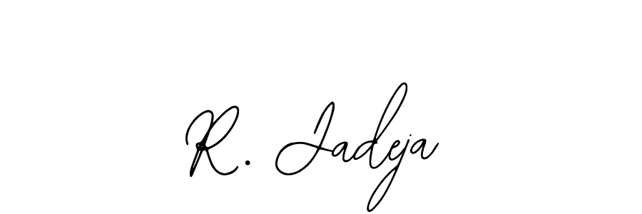 Similarly Bearetta-2O07w is the best handwritten signature design. Signature creator online .You can use it as an online autograph creator for name R. Jadeja. R. Jadeja signature style 12 images and pictures png