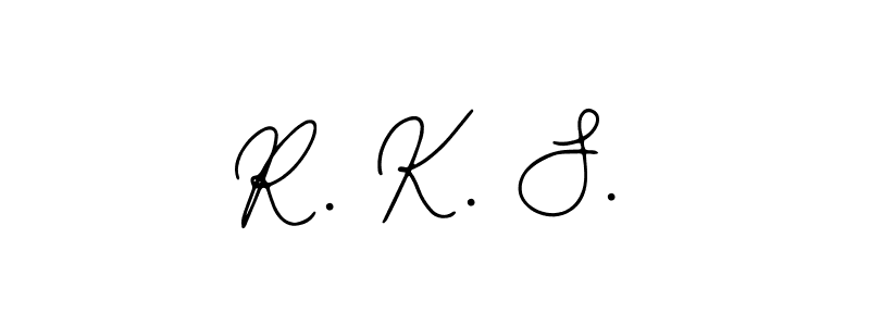 Create a beautiful signature design for name R. K. S.. With this signature (Bearetta-2O07w) fonts, you can make a handwritten signature for free. R. K. S. signature style 12 images and pictures png