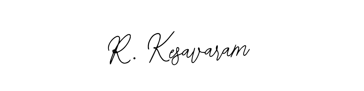 How to make R. Kesavaram name signature. Use Bearetta-2O07w style for creating short signs online. This is the latest handwritten sign. R. Kesavaram signature style 12 images and pictures png