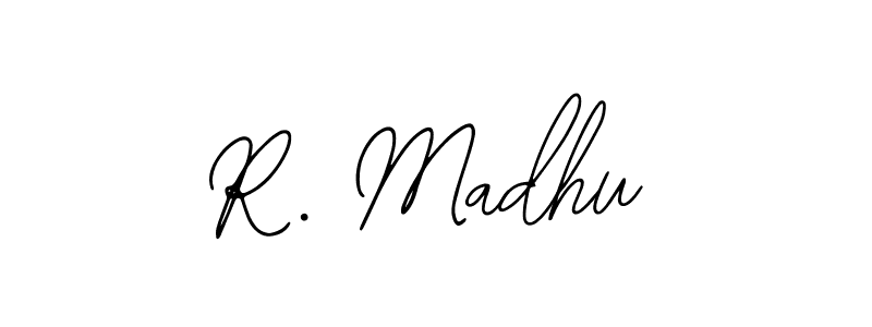 R. Madhu stylish signature style. Best Handwritten Sign (Bearetta-2O07w) for my name. Handwritten Signature Collection Ideas for my name R. Madhu. R. Madhu signature style 12 images and pictures png