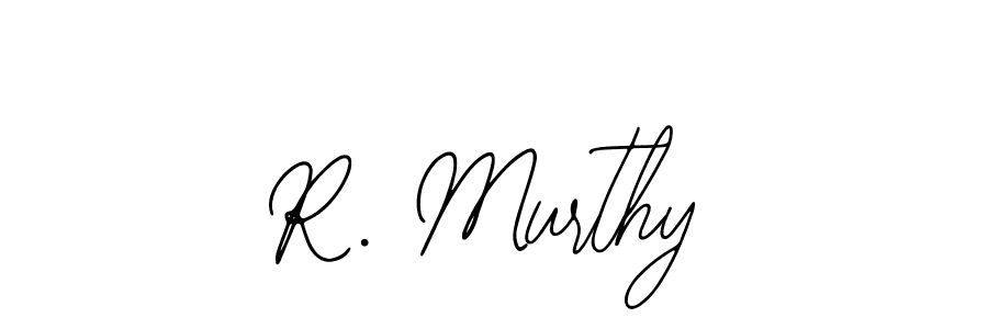 if you are searching for the best signature style for your name R. Murthy. so please give up your signature search. here we have designed multiple signature styles  using Bearetta-2O07w. R. Murthy signature style 12 images and pictures png