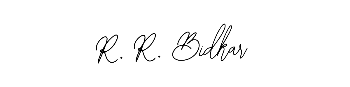 Also You can easily find your signature by using the search form. We will create R. R. Bidkar name handwritten signature images for you free of cost using Bearetta-2O07w sign style. R. R. Bidkar signature style 12 images and pictures png