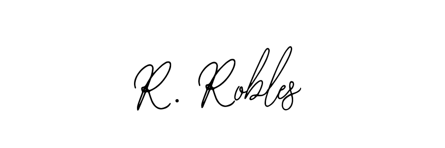 Create a beautiful signature design for name R. Robles. With this signature (Bearetta-2O07w) fonts, you can make a handwritten signature for free. R. Robles signature style 12 images and pictures png