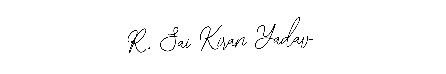 See photos of R. Sai Kiran Yadav official signature by Spectra . Check more albums & portfolios. Read reviews & check more about Bearetta-2O07w font. R. Sai Kiran Yadav signature style 12 images and pictures png