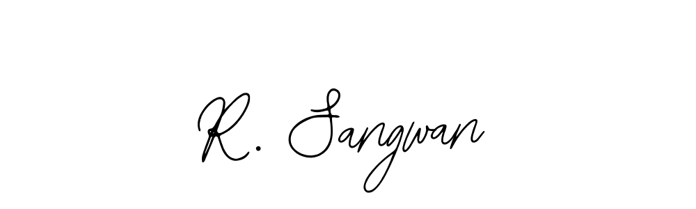 Design your own signature with our free online signature maker. With this signature software, you can create a handwritten (Bearetta-2O07w) signature for name R. Sangwan. R. Sangwan signature style 12 images and pictures png