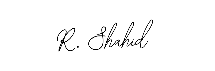 R. Shahid stylish signature style. Best Handwritten Sign (Bearetta-2O07w) for my name. Handwritten Signature Collection Ideas for my name R. Shahid. R. Shahid signature style 12 images and pictures png