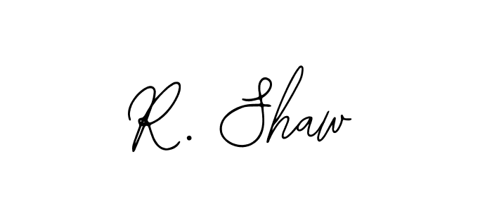 Create a beautiful signature design for name R. Shaw. With this signature (Bearetta-2O07w) fonts, you can make a handwritten signature for free. R. Shaw signature style 12 images and pictures png
