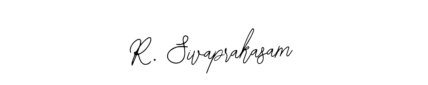 Make a beautiful signature design for name R. Sivaprakasam. With this signature (Bearetta-2O07w) style, you can create a handwritten signature for free. R. Sivaprakasam signature style 12 images and pictures png