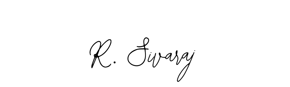 Use a signature maker to create a handwritten signature online. With this signature software, you can design (Bearetta-2O07w) your own signature for name R. Sivaraj. R. Sivaraj signature style 12 images and pictures png