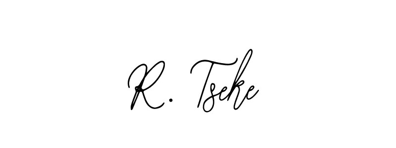 Similarly Bearetta-2O07w is the best handwritten signature design. Signature creator online .You can use it as an online autograph creator for name R. Tseke. R. Tseke signature style 12 images and pictures png