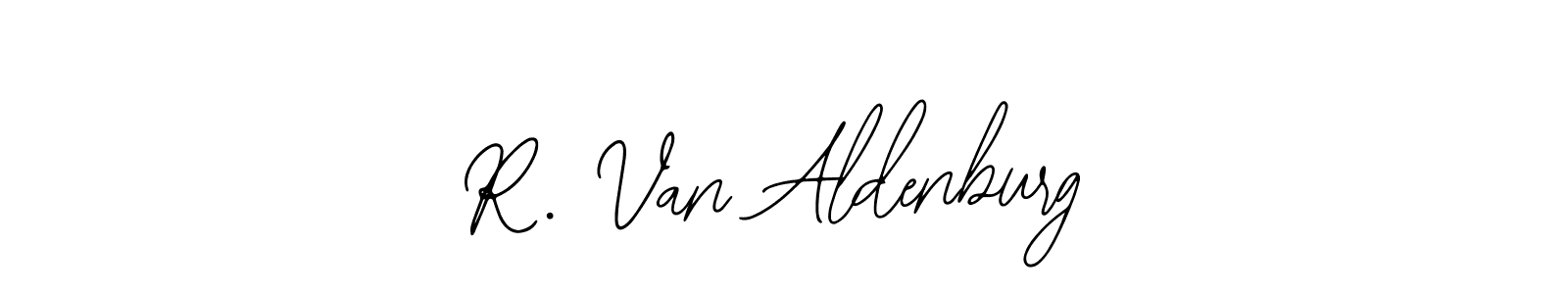 Use a signature maker to create a handwritten signature online. With this signature software, you can design (Bearetta-2O07w) your own signature for name R. Van Aldenburg. R. Van Aldenburg signature style 12 images and pictures png