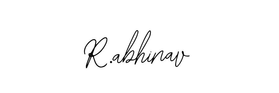 How to make R.abhinav signature? Bearetta-2O07w is a professional autograph style. Create handwritten signature for R.abhinav name. R.abhinav signature style 12 images and pictures png