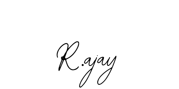 Create a beautiful signature design for name R.ajay. With this signature (Bearetta-2O07w) fonts, you can make a handwritten signature for free. R.ajay signature style 12 images and pictures png