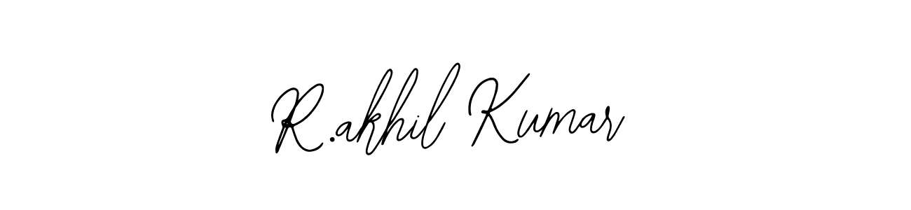 It looks lik you need a new signature style for name R.akhil Kumar. Design unique handwritten (Bearetta-2O07w) signature with our free signature maker in just a few clicks. R.akhil Kumar signature style 12 images and pictures png