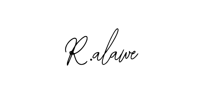 Bearetta-2O07w is a professional signature style that is perfect for those who want to add a touch of class to their signature. It is also a great choice for those who want to make their signature more unique. Get R.alawe name to fancy signature for free. R.alawe signature style 12 images and pictures png