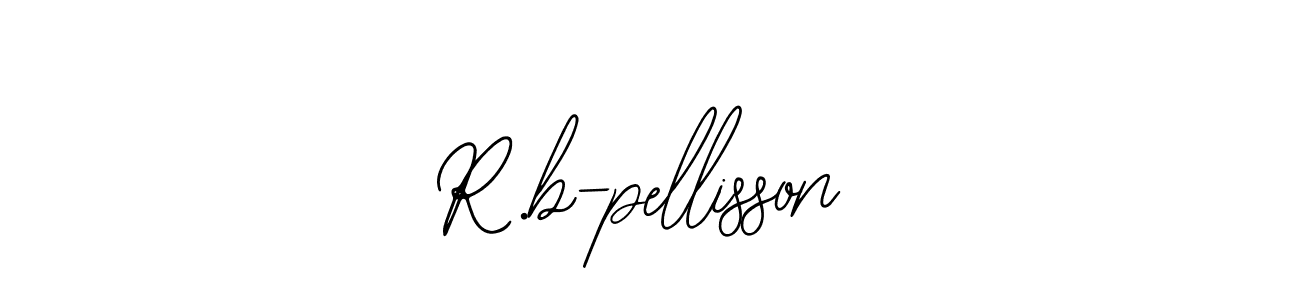 Also we have R.b-pellisson name is the best signature style. Create professional handwritten signature collection using Bearetta-2O07w autograph style. R.b-pellisson signature style 12 images and pictures png