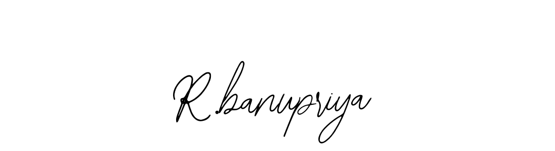 Use a signature maker to create a handwritten signature online. With this signature software, you can design (Bearetta-2O07w) your own signature for name R.banupriya. R.banupriya signature style 12 images and pictures png