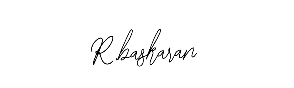 Make a beautiful signature design for name R.baskaran. With this signature (Bearetta-2O07w) style, you can create a handwritten signature for free. R.baskaran signature style 12 images and pictures png