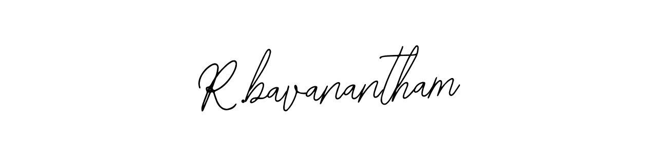 Create a beautiful signature design for name R.bavanantham. With this signature (Bearetta-2O07w) fonts, you can make a handwritten signature for free. R.bavanantham signature style 12 images and pictures png