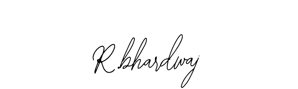 You should practise on your own different ways (Bearetta-2O07w) to write your name (R.bhardwaj) in signature. don't let someone else do it for you. R.bhardwaj signature style 12 images and pictures png