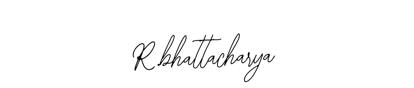 Also You can easily find your signature by using the search form. We will create R.bhattacharya name handwritten signature images for you free of cost using Bearetta-2O07w sign style. R.bhattacharya signature style 12 images and pictures png