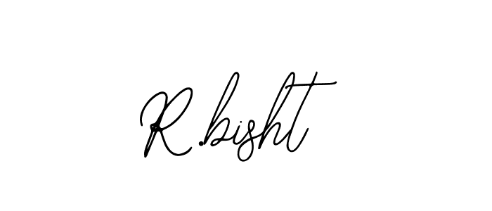 Design your own signature with our free online signature maker. With this signature software, you can create a handwritten (Bearetta-2O07w) signature for name R.bisht. R.bisht signature style 12 images and pictures png