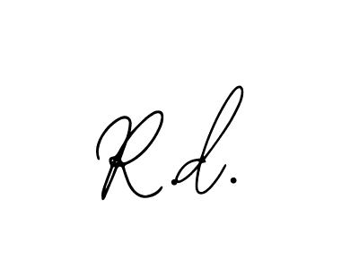 You can use this online signature creator to create a handwritten signature for the name R.d.. This is the best online autograph maker. R.d. signature style 12 images and pictures png