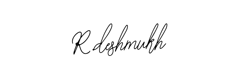 Best and Professional Signature Style for R.deshmukh. Bearetta-2O07w Best Signature Style Collection. R.deshmukh signature style 12 images and pictures png