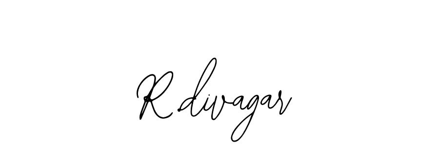 How to Draw R.divagar signature style? Bearetta-2O07w is a latest design signature styles for name R.divagar. R.divagar signature style 12 images and pictures png