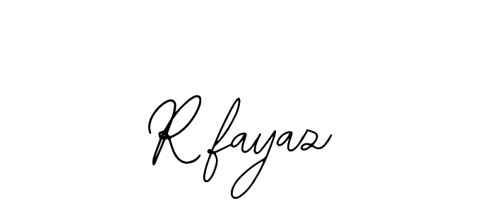 Use a signature maker to create a handwritten signature online. With this signature software, you can design (Bearetta-2O07w) your own signature for name R.fayaz. R.fayaz signature style 12 images and pictures png