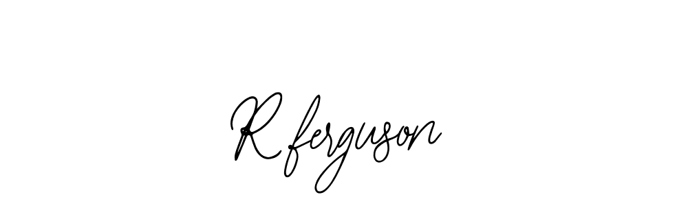 It looks lik you need a new signature style for name R.ferguson. Design unique handwritten (Bearetta-2O07w) signature with our free signature maker in just a few clicks. R.ferguson signature style 12 images and pictures png