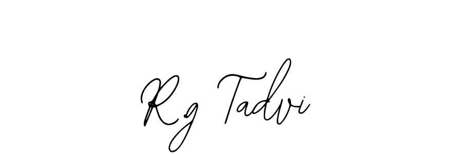 See photos of R.g Tadvi official signature by Spectra . Check more albums & portfolios. Read reviews & check more about Bearetta-2O07w font. R.g Tadvi signature style 12 images and pictures png