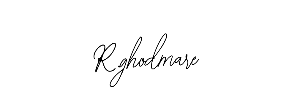 The best way (Bearetta-2O07w) to make a short signature is to pick only two or three words in your name. The name R.ghodmare include a total of six letters. For converting this name. R.ghodmare signature style 12 images and pictures png