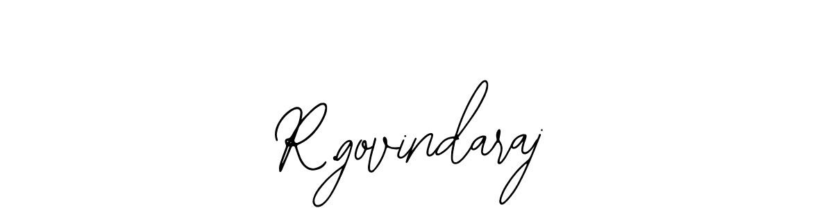 Create a beautiful signature design for name R.govindaraj. With this signature (Bearetta-2O07w) fonts, you can make a handwritten signature for free. R.govindaraj signature style 12 images and pictures png